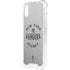 NHL New York Rangers Black Text iPhone XS Clear Case