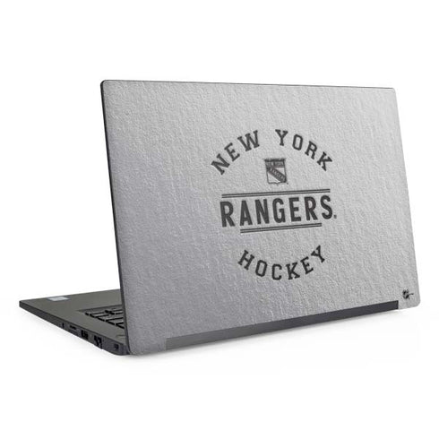 NHL New York Rangers Black Text Dell Latitude Skin