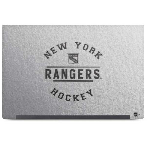 NHL New York Rangers Black Text Dell Latitude Skin