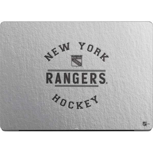 NHL New York Rangers Black Text Apple MacBook Pro 14-inch Skin