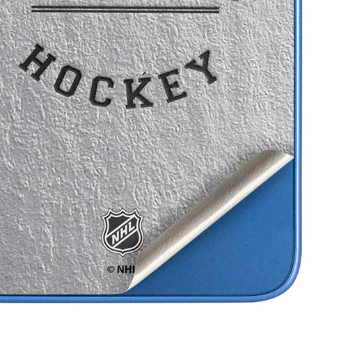 NHL New York Rangers Black Text Moto G Play 4G (2024) Skin