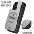 NHL New York Rangers Black Text Otterbox Defender iPhone Skin