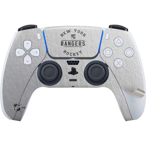 NHL New York Rangers Black Text PS5 Pro Disk Bundle Skin