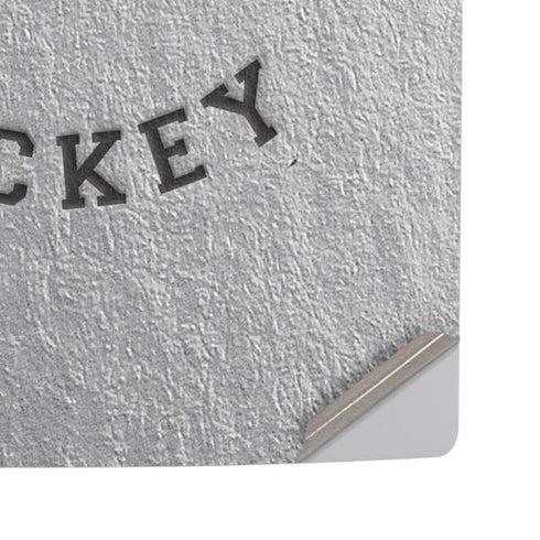 NHL New York Rangers Black Text PS5 Pro Disk Console Skin