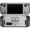 NHL New York Rangers Black Text Steam Deck Handheld Gaming Computer OLED Skin
