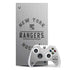 NHL New York Rangers Black Text Xbox Series X Skins