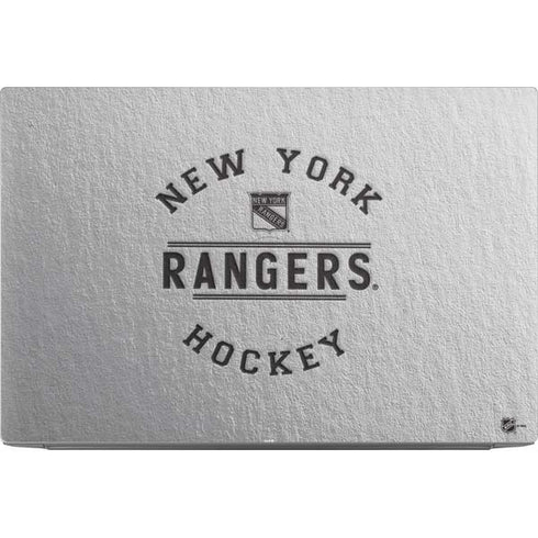 NHL New York Rangers Black Text Dell XPS Skin