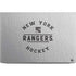 NHL New York Rangers Black Text Dell XPS Skin