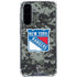 NHL New York Rangers Camo Galaxy A36 5G Clear Case