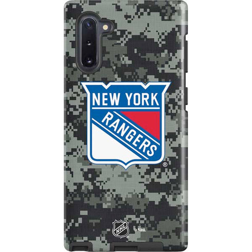 NHL New York Rangers Camo Galaxy Cases