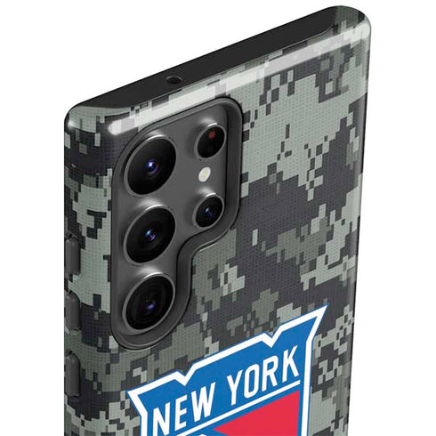 NHL New York Rangers Camo Galaxy S23 Ultra Pro Case