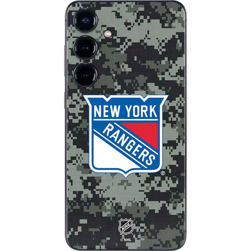 NHL New York Rangers Camo Galaxy S24 Skin