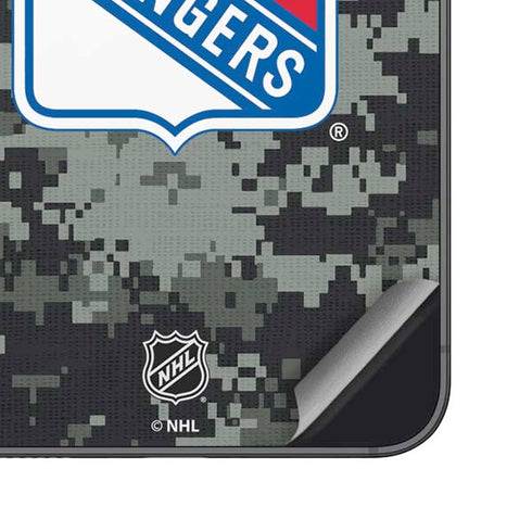 NHL New York Rangers Camo Galaxy S24 Skin