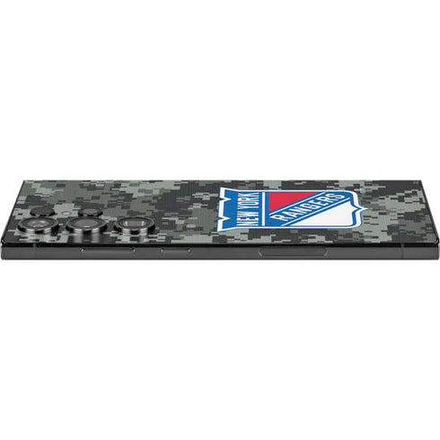 NHL New York Rangers Camo Galaxy S25 Ultra Skin
