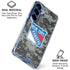 NHL New York Rangers Camo Galaxy S25 Clear Case
