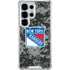 NHL New York Rangers Camo Galaxy S25 Ultra Clear Case