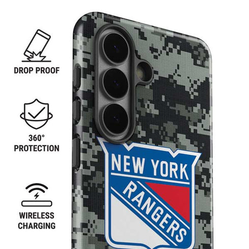 NHL New York Rangers Camo Galaxy S26 Impact Case