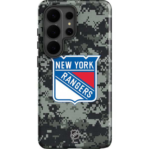 NHL New York Rangers Camo Galaxy S26 Ultra Impact Case