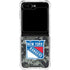 NHL New York Rangers Camo Galaxy Z Flip6 Clear Case