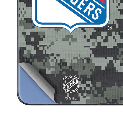 NHL New York Rangers Camo Galaxy Z Fold5 5G Skin