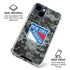 NHL New York Rangers Camo iPhone 15 Clear Case
