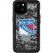 NHL New York Rangers Camo iPhone 15 Plus Waterproof Case