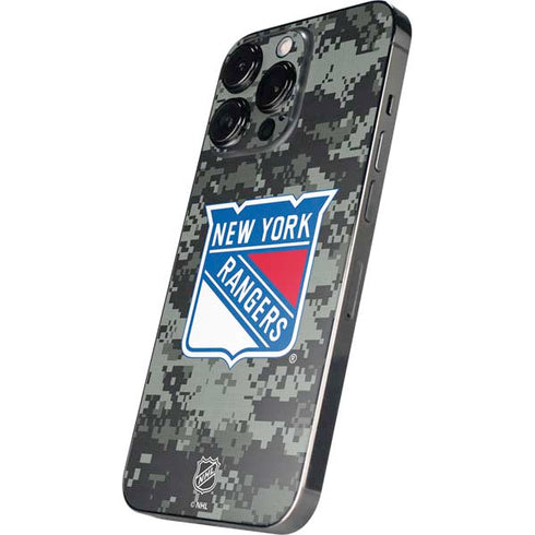 NHL New York Rangers Camo iPhone 15 Pro Max Skin