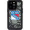 NHL New York Rangers Camo iPhone 15 Pro Waterproof Case
