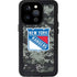 NHL New York Rangers Camo iPhone 15 Pro Waterproof Case