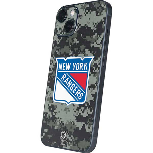 NHL New York Rangers Camo iPhone 15 Skin