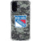 NHL New York Rangers Camo iPhone 16 Clear Case