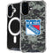 NHL New York Rangers Camo iPhone 16 Plus MagSafe Case