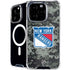 NHL New York Rangers Camo iPhone 16 Pro MagSafe Case