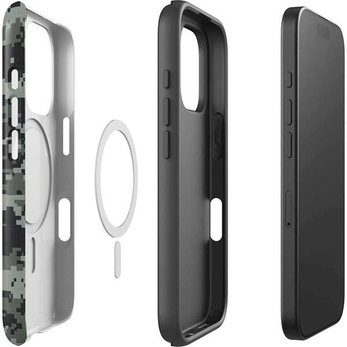 NHL New York Rangers Camo iPhone 16 Pro Magsafe Impact Case