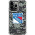 NHL New York Rangers Camo iPhone 16 Pro Max Clear Case