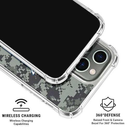 NHL New York Rangers Camo iPhone 16 Pro Max Clear Case