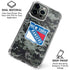NHL New York Rangers Camo iPhone 16 Pro Max Clear Case