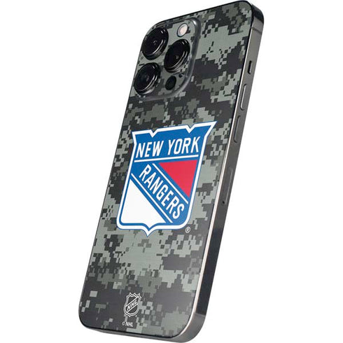 NHL New York Rangers Camo iPhone 16 Pro Max Skin