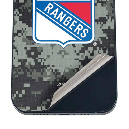 NHL New York Rangers Camo iPhone 16 Skin