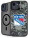 NHL New York Rangers Camo iPhone 16e Kickstand Case
