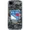 NHL New York Rangers Camo iPhone 16e Clear Case