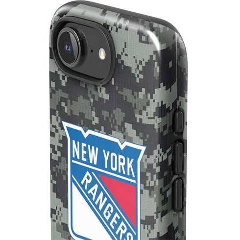 NHL New York Rangers Camo iPhone 16e Impact Case