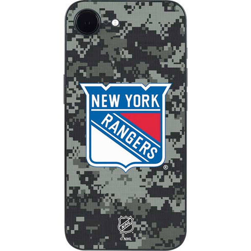 NHL New York Rangers Camo iPhone 16e Skin
