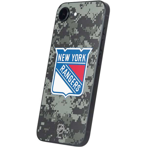 NHL New York Rangers Camo iPhone 16e Skin