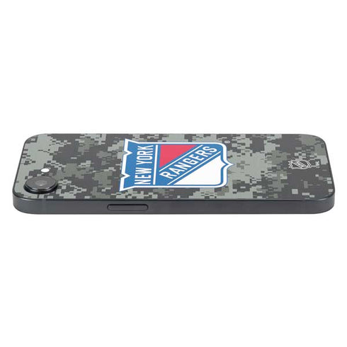 NHL New York Rangers Camo iPhone 16e Skin