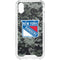 NHL New York Rangers Camo iPhone XS Clear Case