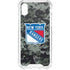 NHL New York Rangers Camo iPhone XS Clear Case