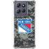 NHL New York Rangers Camo Moto G Play 5G (2025) Clear Case