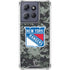 NHL New York Rangers Camo Moto G Stylus 5G (2025) Clear Case