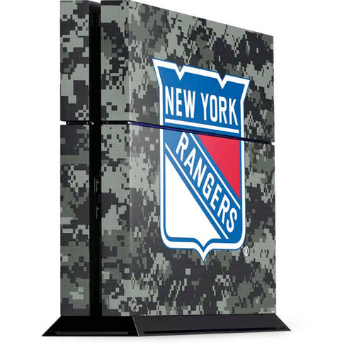 NHL New York Rangers Camo PlayStation PS4 Skins